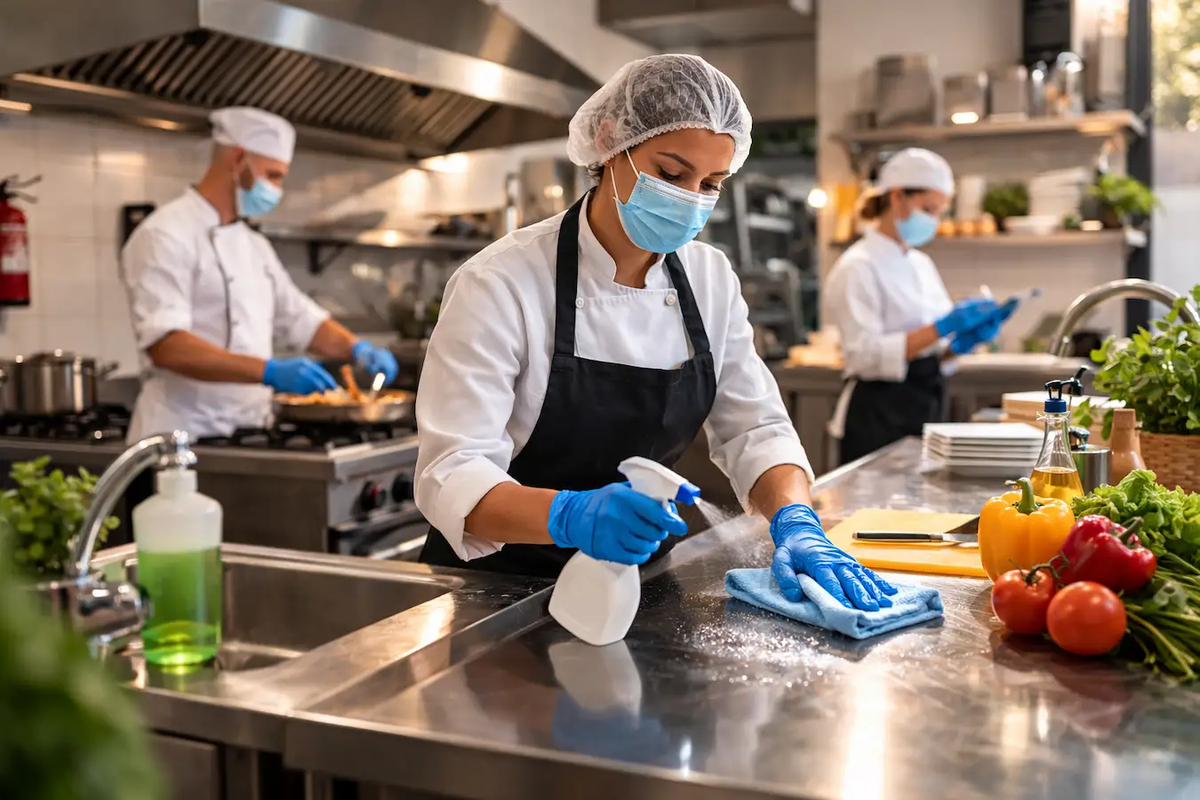 Seguridad, higiene y protección ambiental en hostelería online gratis